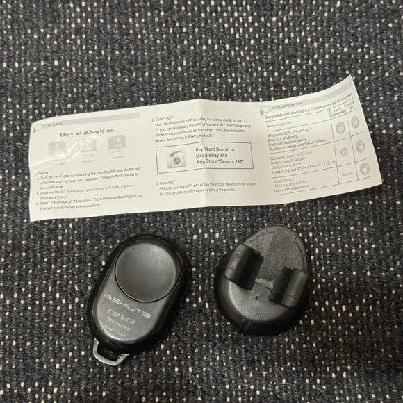 Ace3C Rhythm Selfie Stick Monopod with Mini Tripod Stand, Orange - Picture 15 of 16